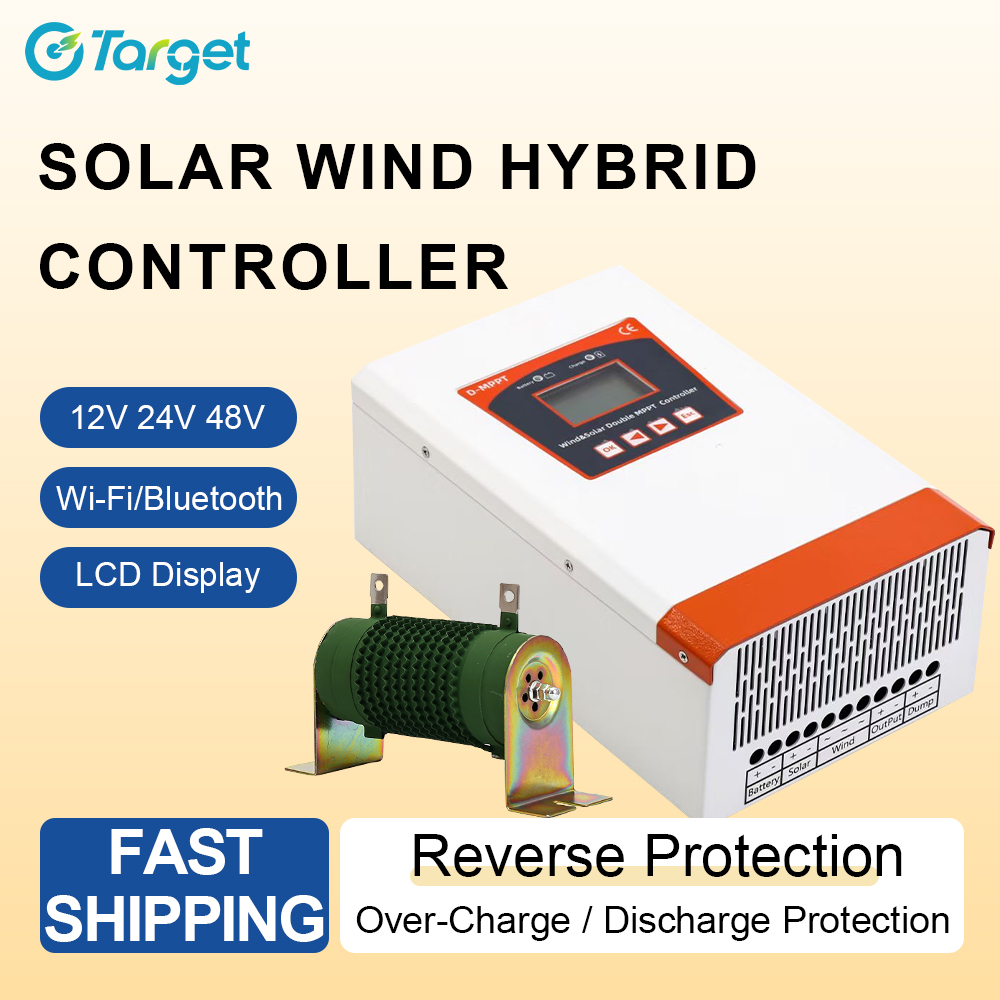 12V 24V 48V 5KW 8KW 10KW 15KW  - Wind Solar Hybrid Kit avis et prix