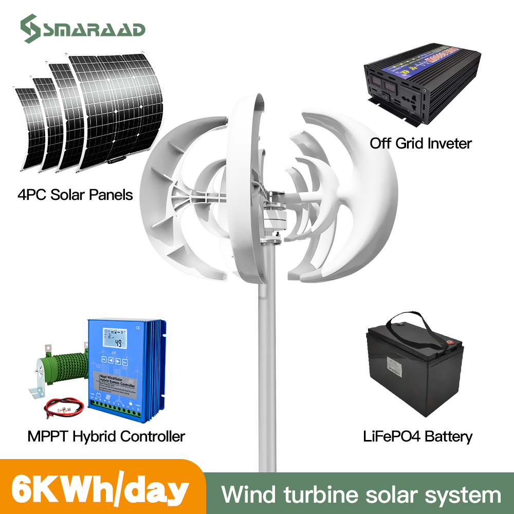 Rapid Delivery Of 3000W 24V 48 - Wind Solar Hybrid Kit avis et prix