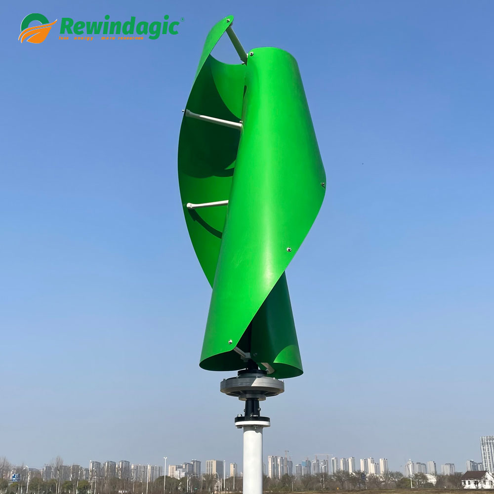 10KW 20KW Vertical Wind Turbin - Wind Solar Hybrid Kit avis et prix